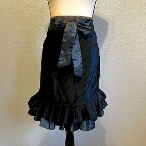Roberta Scarpa made in Italy women’s ruffle skirt size 44 US 10